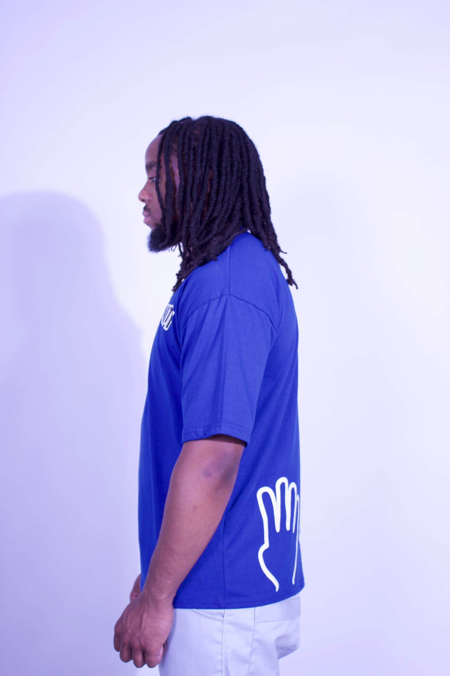 Royal Blue 4eva Oversize T-Shirt
