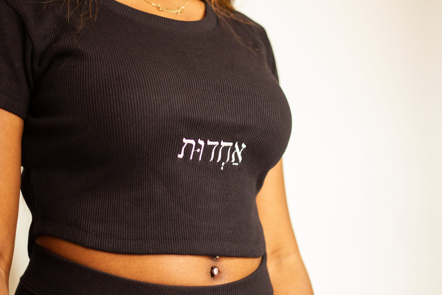 Black Crop Top